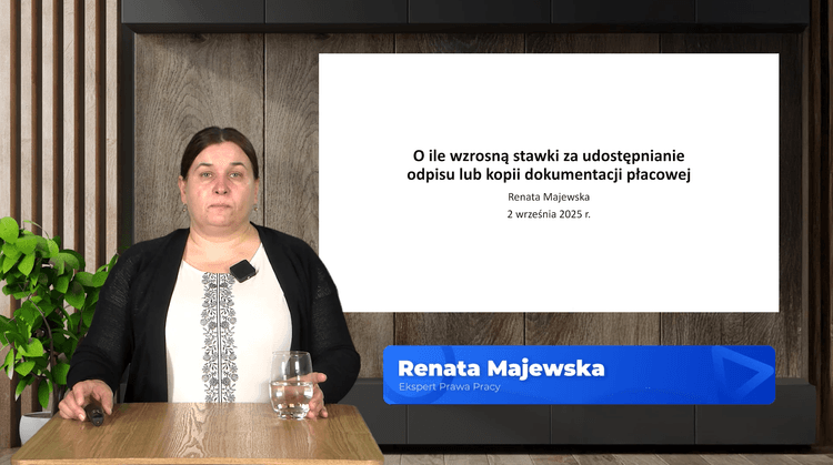 Nowe stawki za dokumentacji płacowej – co musisz wiedzieć