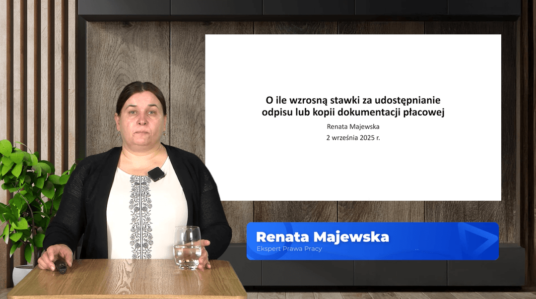 Nowe stawki za dokumentacji płacowej – co musisz wiedzieć