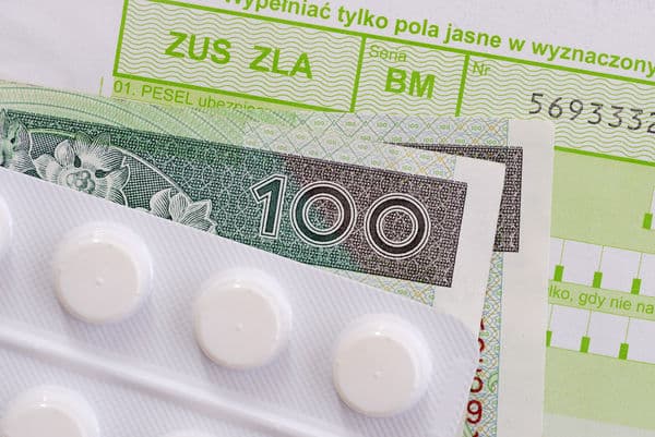 zasiłek chorobowy od 1 dnia choroby